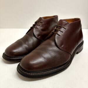 Loake Shoemakers x Cole Haan Brown Calf Chukka Boots Bench Made in England 8.5